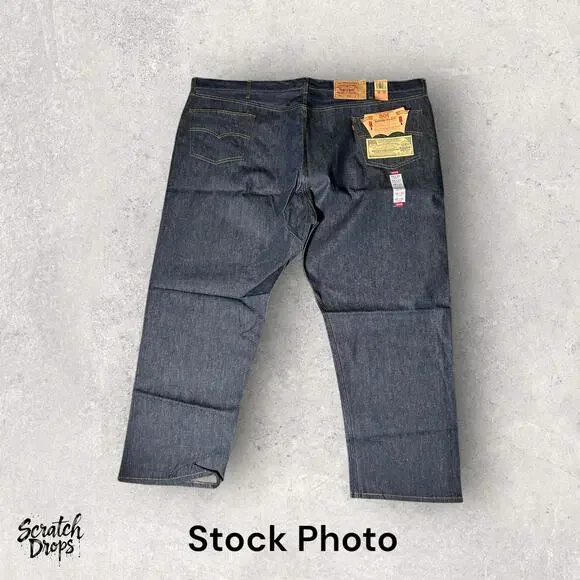 Vintage Levi’s 501xx Shrink-to-Fit Jeans USA Made W58 L34 501 Tag Deadstock NWT